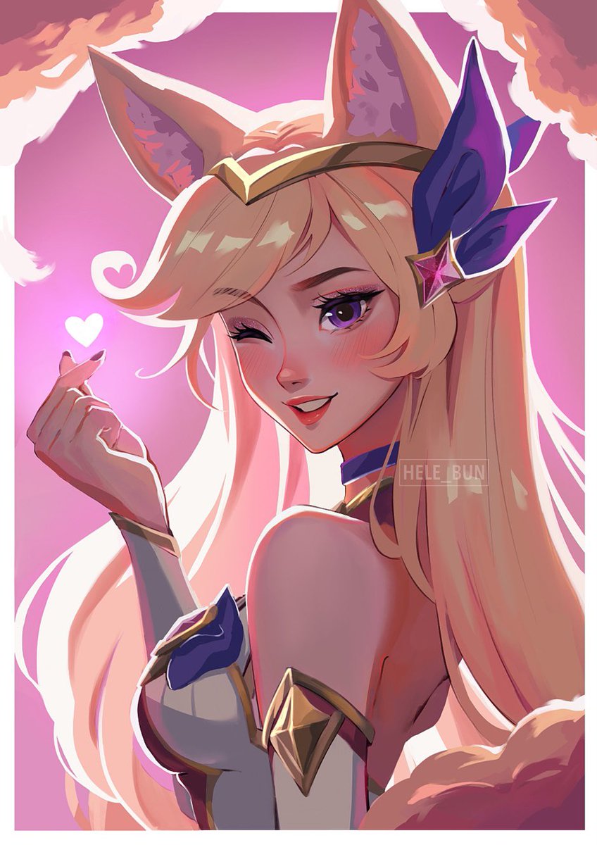 Ahri Star Guardian redraw! 💖

Last year I drew Ahri for Valentine’s Day. I really liked the concept but I thought I could improve it so I changed some colors and especially the face. What do you think? 💖 (Old version bellow⬇️)

#LeagueOfLegends #LeagueOfLegendsArt #ArtofLegend