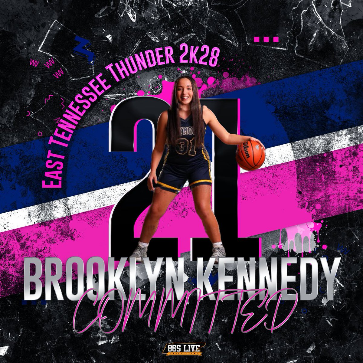 Welcome to the ETA THUNDER 2K28 TEAM!!! 
Brooklyn Kennedy
"Seymour Jr High"