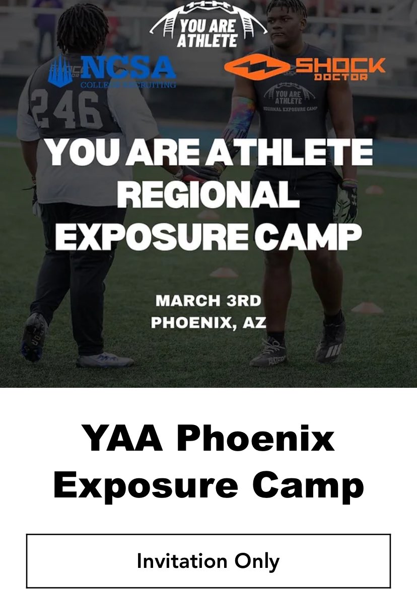 Chris_Marti25 (@chris_marti25) on Twitter photo Thank you for the invite!! Exited to go and complete.
<a href="/ChapfootballAZ/">Chaparral Football</a> <a href="/CoachNise/">Doug Nisenson</a> <a href="/youareathlete/">You Are Athlete</a> <a href="/ShockDoctor/">Shock Doctor</a> Thank you for the invite!! Exited to go and complete.
<a href="/ChapfootballAZ/">Chaparral Football</a> <a href="/CoachNise/">Doug Nisenson</a> <a href="/youareathlete/">You Are Athlete</a> <a href="/ShockDoctor/">Shock Doctor</a>