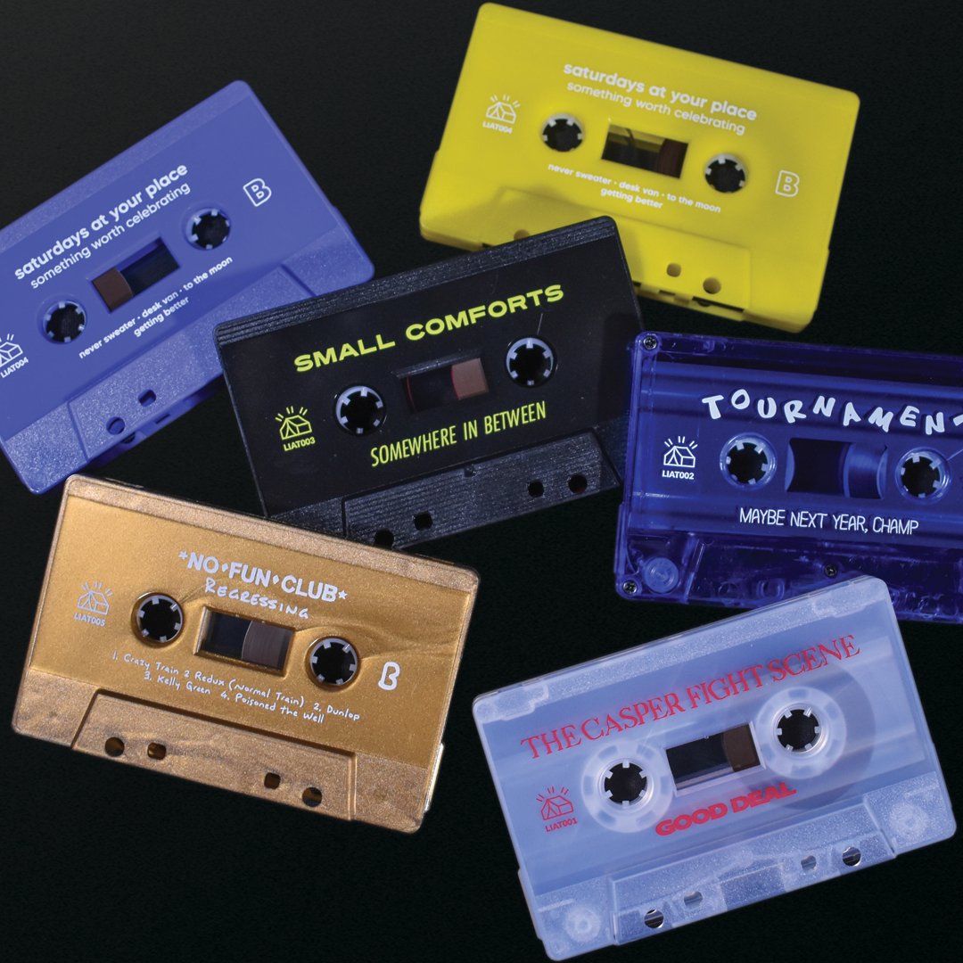 It's our birthday! 🎂 Leave It At That was launched exactly one year ago today, and we couldn't be more grateful for the love and support from this community. ♥️ Thank you to everyone who picked up a tape+zine this year, we can't wait to bring you more!