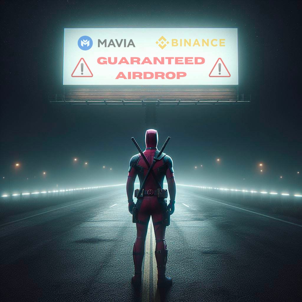 🚨 GUARANTEED AIRDROP BACKED BY BINANCE 🚨

Heroes of Mavia will airdrop $MAVIA to its users in 6 days.

Cost - FREE

Dive into the guide 👇
