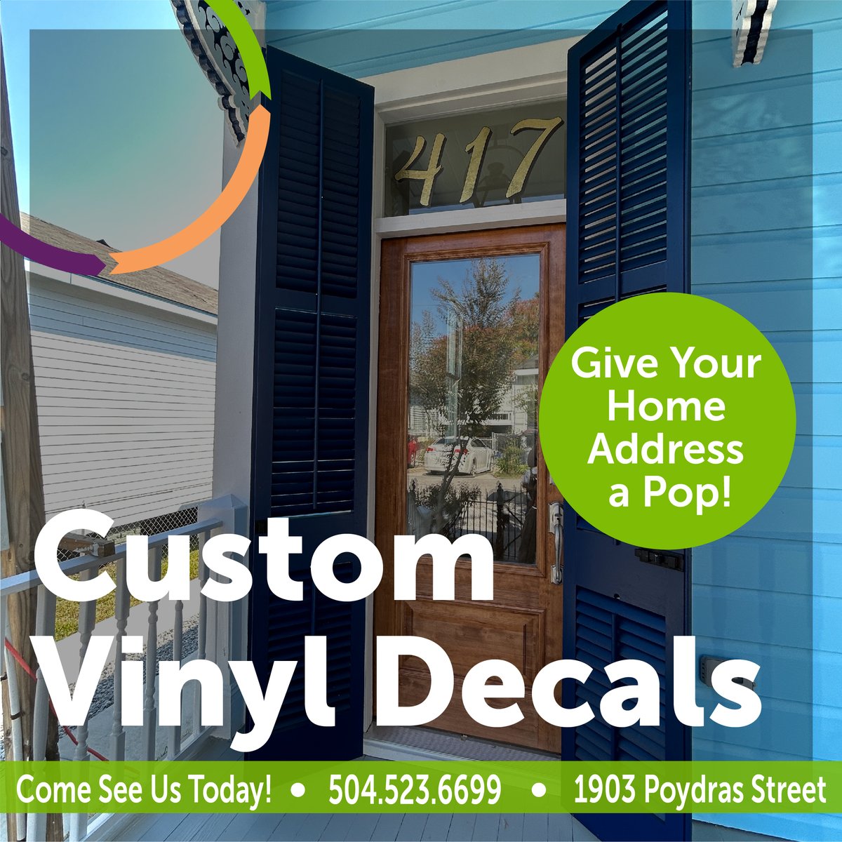 "Stick with style! ✨ Our cut vinyl decals bring personality to any surface. Personalize, peel, and let the world see your unique flair!"