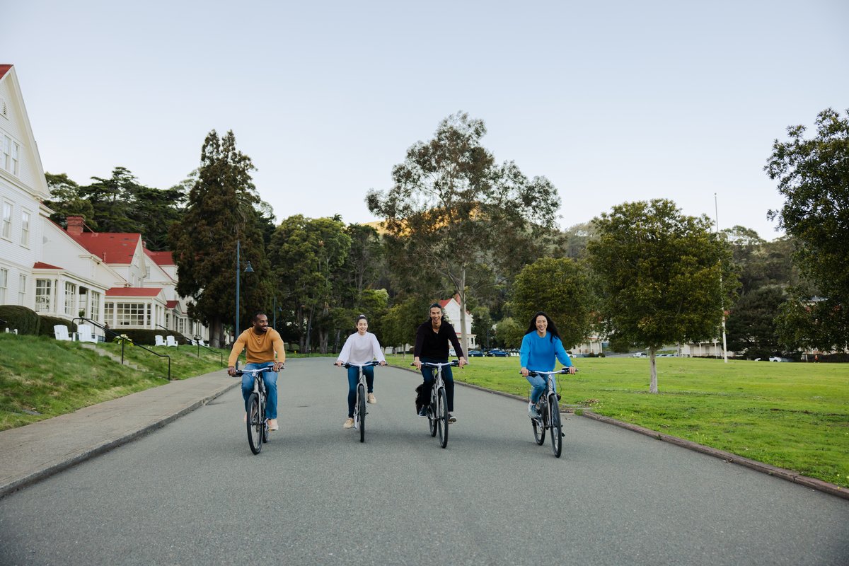 Bike rides through our Bay Area surroundings make outdoor explorations all the more exhilarating.