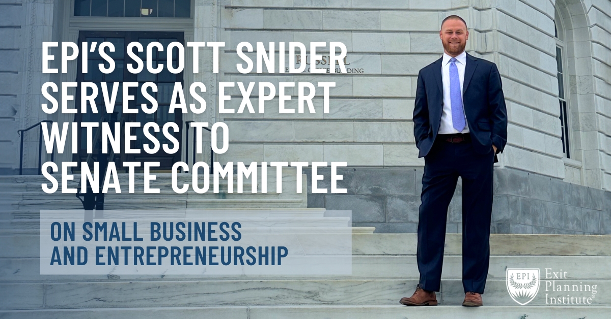EpiSnider's tweet photo. During my testimony at the US Senate last week, I shared some key findings from the upcoming 2023 National State of Owner Readiness Report. 

Be the first to see the results of this survey during our State of the Institute Address on February 29. 
https://t.co/2XKw6u6ex8 https://t.co/1SP6zjX52W