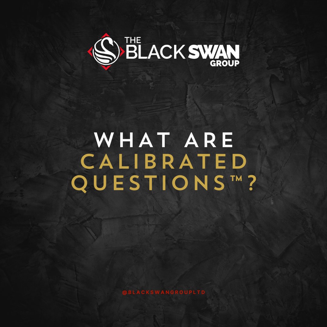 BlackSwanGrp's tweet photo. When you start asking the right questions, you start getting the answers you want. 

Head to this link to discover how Calibrated Questions™ can help you deepen your relationships: https://t.co/Bht3tzf4HE https://t.co/S4kvspG0s6