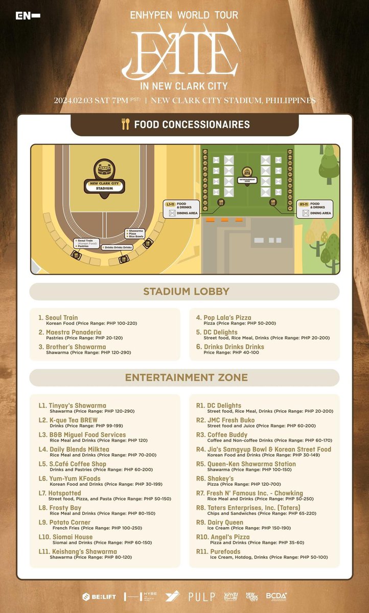 bbbaekline's tweet photo. VISIT OUR BOOTH, Entertainment Zone, L5 🧡🧡🧡

#ENHYPENFATETOUR #ENYPENNEWCLARKCITY 
#ENHYPEN #엔하이픈 #EN_WORLDTOUR_FATE #FATE_IN_NEWCLARKCITY #FATE_IN_ASIA 
@ENHYPEN_members https://t.co/y9fmzthdEx