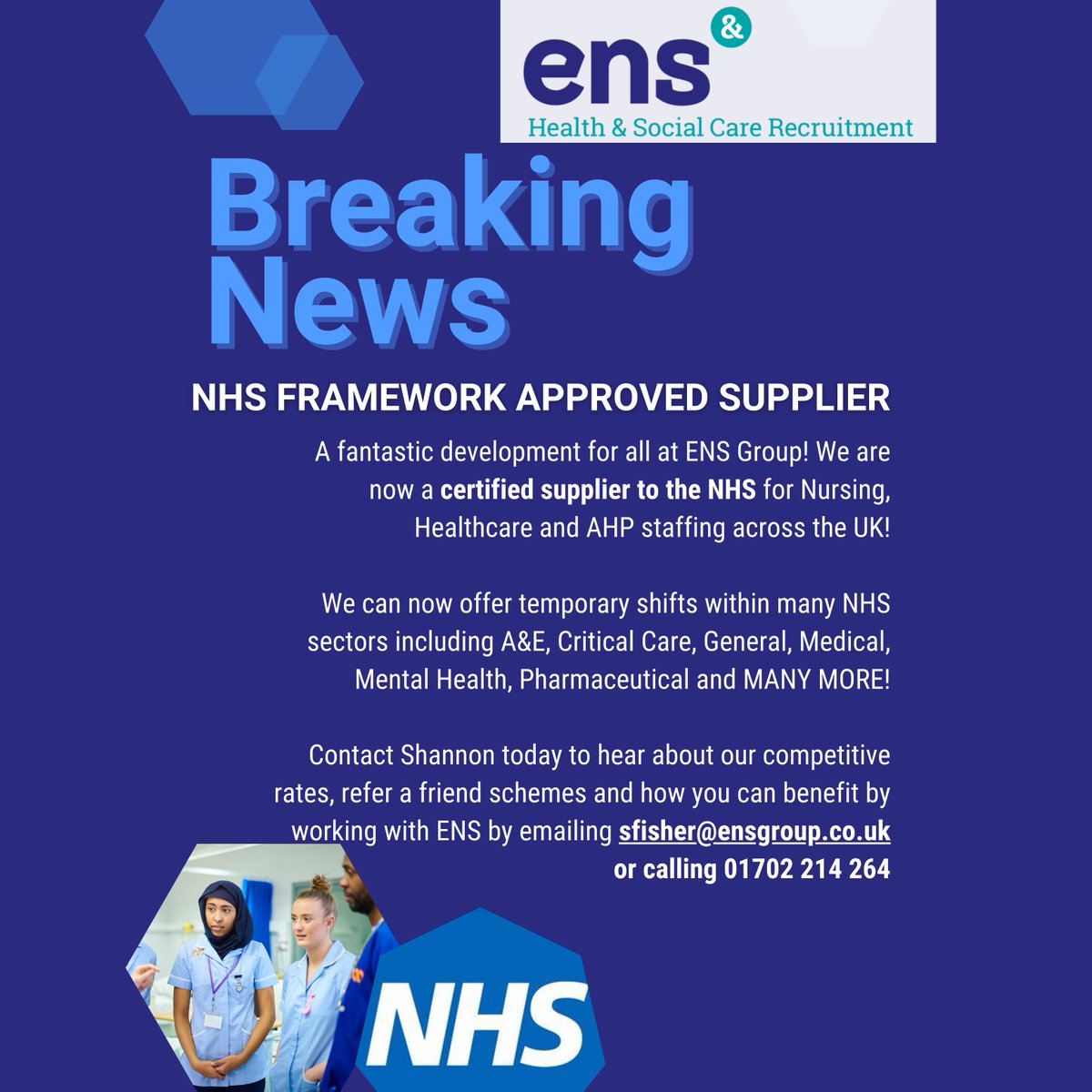 ENS Recruitment tweet media