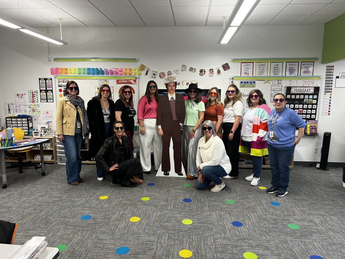 Kimberley Fuller (@kteachesk) on Twitter photo You know you work with the best people when they indulge you and come READY to celebrate <a href="/Harry_Styles/">Harry Styles.</a> #Brassfield #kindergartenteam You know you work with the best people when they indulge you and come READY to celebrate <a href="/Harry_Styles/">Harry Styles.</a> #Brassfield #kindergartenteam