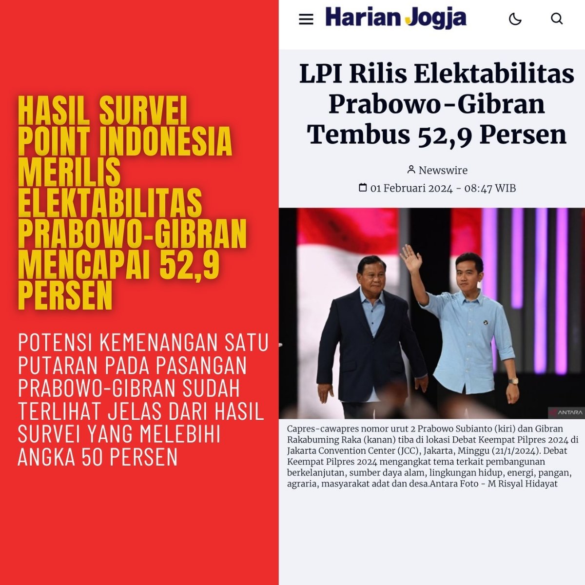 Barbara83266560's tweet photo. @emiliaamber21 @ch_chotimah2 Suara SatuKali Buat02, membangun Indonesia ke depan dengan semangat dan visi yang kuat. #RakyatMemilihDUA Suara SatuKali Buat02 Tolak #AMINkanIndonesia #BantuAlamG4nj4r #AsalBukan02 https://t.co/Iw2VJaJpxD