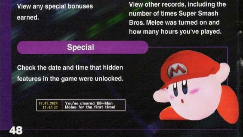 Today's the day. The Melee manual warned us this day would come.
