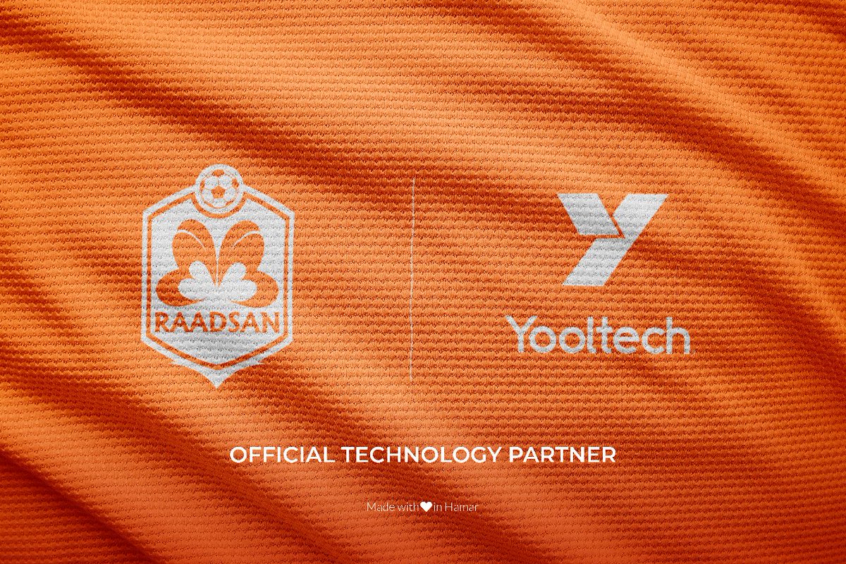 yooltech's tweet photo. Waxaan ku faraxsan nahay in noqono taabagaliyaha tiknoolajiyadda ee kooxda kubada cagta Raadsan S.C. 🧡⚽
#MadewithLoveinHamar
#Yooltech https://t.co/d27WQLLm5z