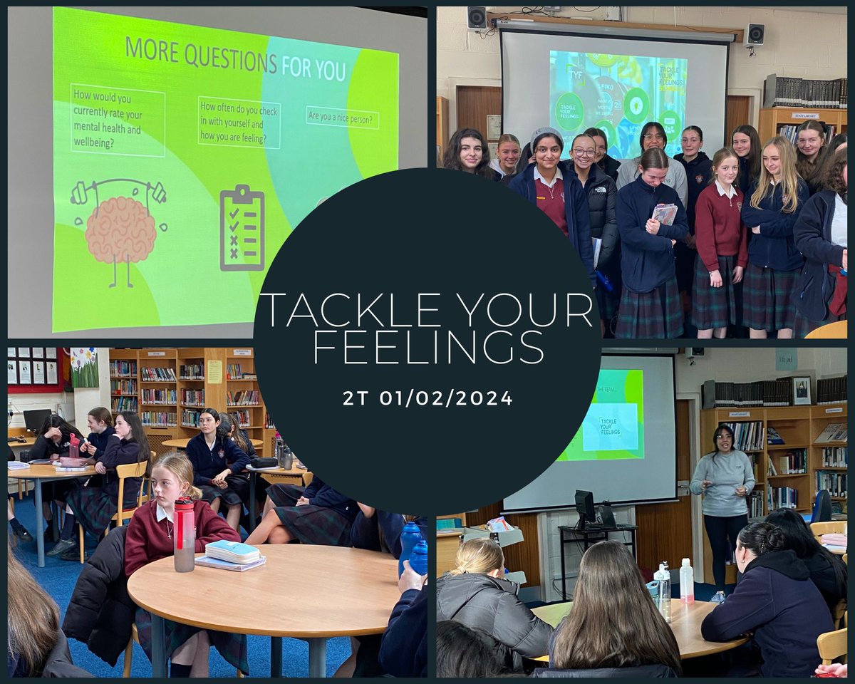 Thank you Dr Hannah McCormack from #TackleYourFeelings @RugbyPlayersIRE for a fantastic talk to 2T about how we can proactively manage our mental wellbeing. This is one part of the cross-border social cohesion Harmony Project @WIPLive