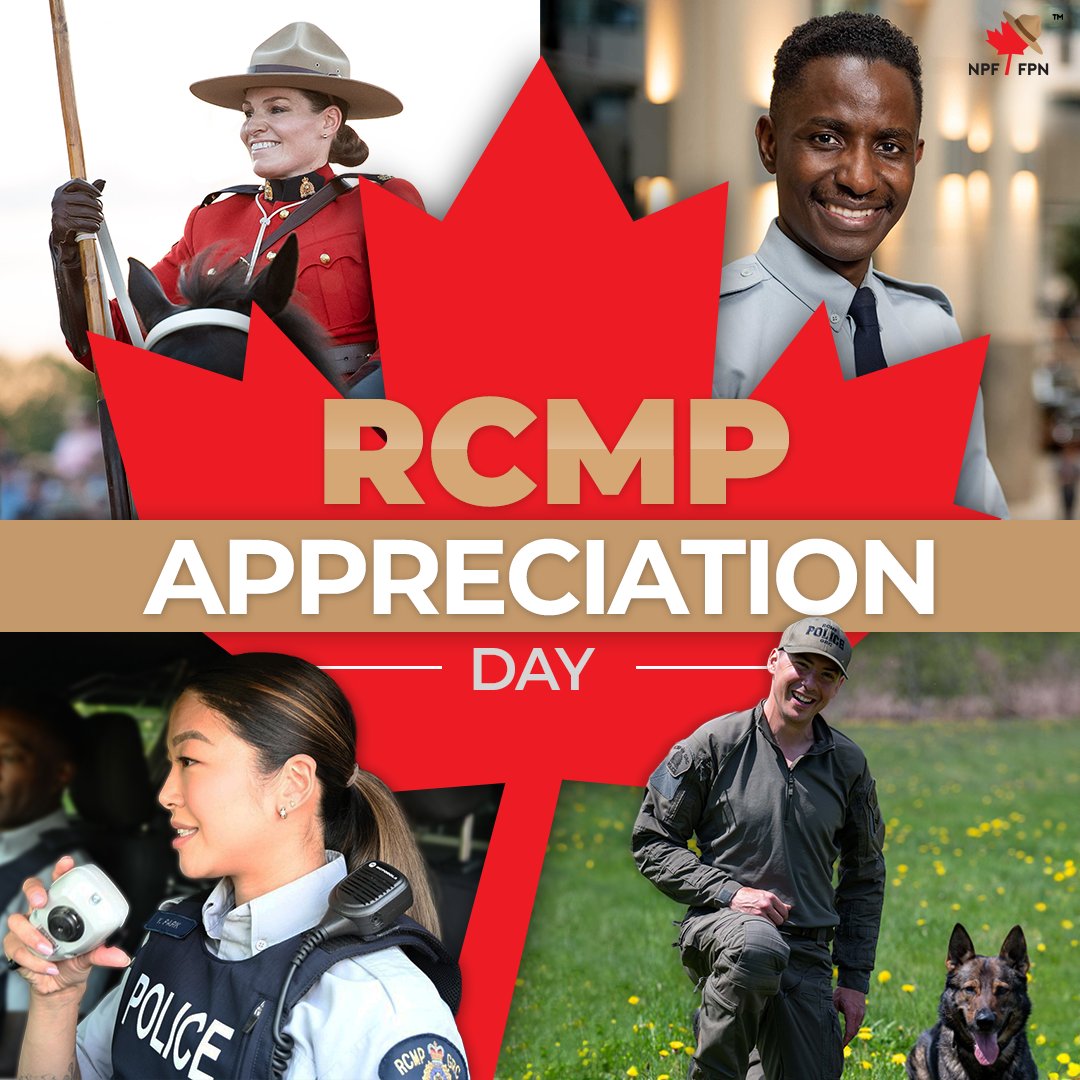 Today on RCMP Appreciation Day, we’d like to take a moment to recognize our professional and hard-working Members across Canada who continue to show up and give their all, no matter the call.   

#RCMPAppreciationDay #WhyWeServe #RCMP