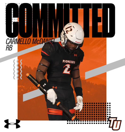 HartsvilleFb's tweet photo. Congratulations to @The1Carmello on his commitment to @TusculumFB! https://t.co/jbVzHteze2