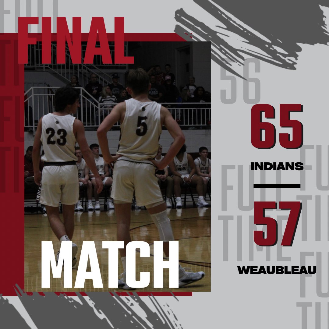A WIN for the Strafford Indians🏆! Last night both teams won against Weaubleau. Varsity 65-57 and junior varsity 57-43. 

Tomorrow we play against Seymour at home.

#StraffordStrong