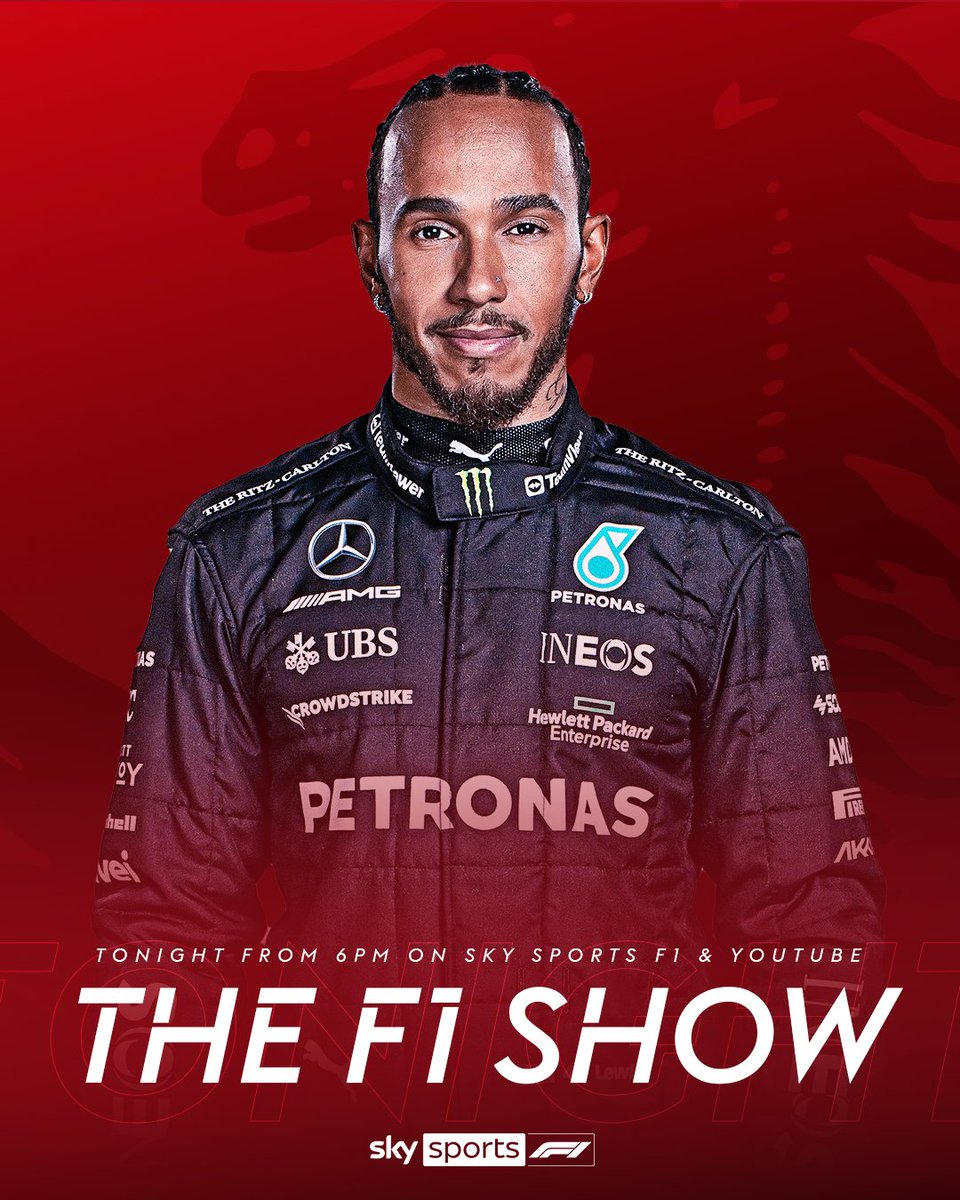 An F1 Show special you're not going to want to miss 👀

Tune in from 6pm on Sky Sports F1 and our YouTube channel for all the reaction to the shock news that Lewis Hamilton is set to move to Ferrari for 2025 📅