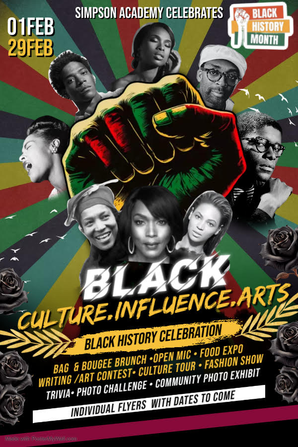 Simpson Academy Celebrates Black History!