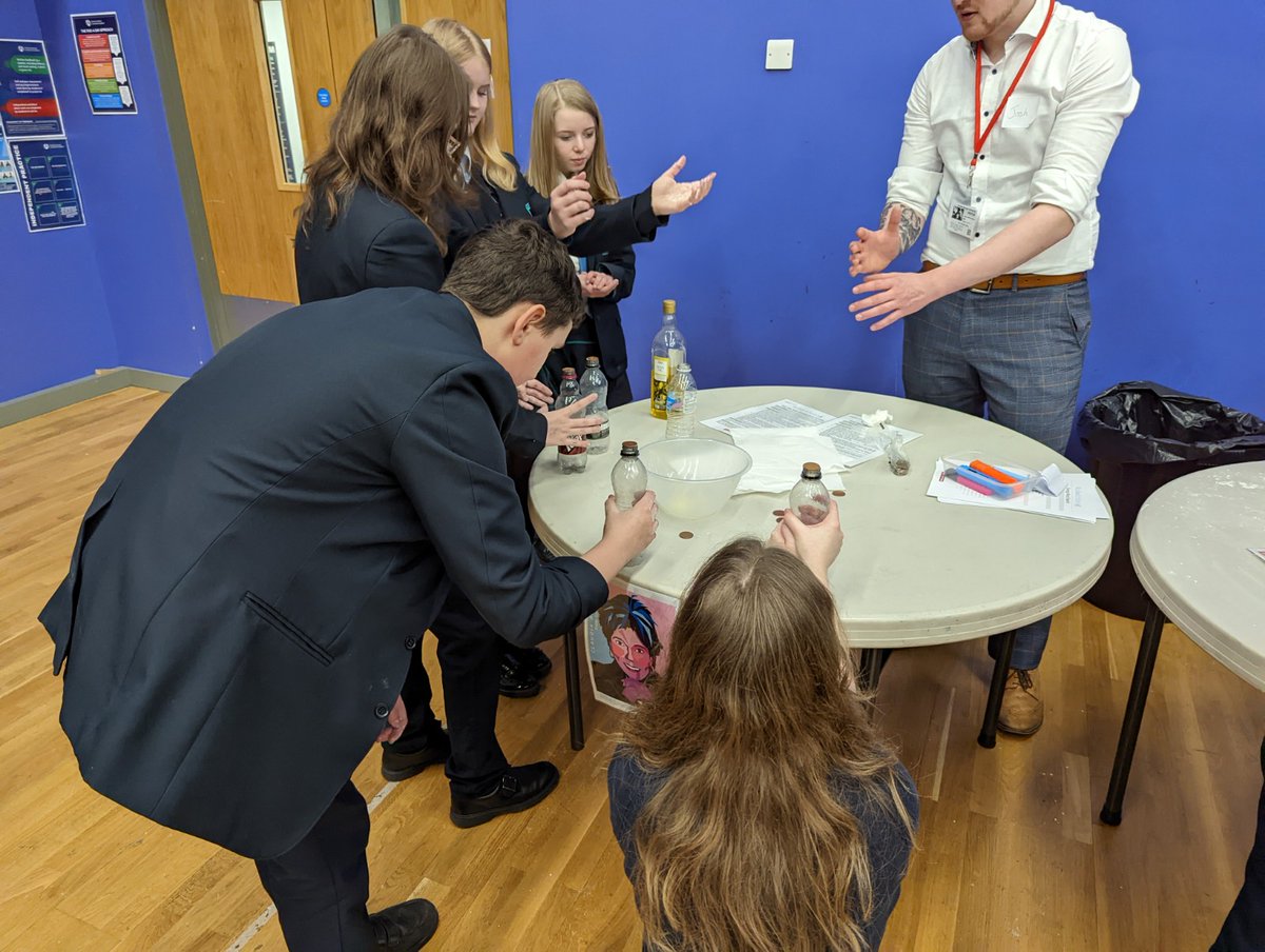 DarwenAcademy's tweet image. Exciting day with @BAESystemsplc delivering STEM workshops for Year 9 students! 🌟 With hands-on activities and exploring different work stations, every student dove in and had a blast! 👩‍🔬👨‍💻 Making STEM education fun and engaging! 🔥💡 #STEMWorkshops #YourFutureIsWaiting