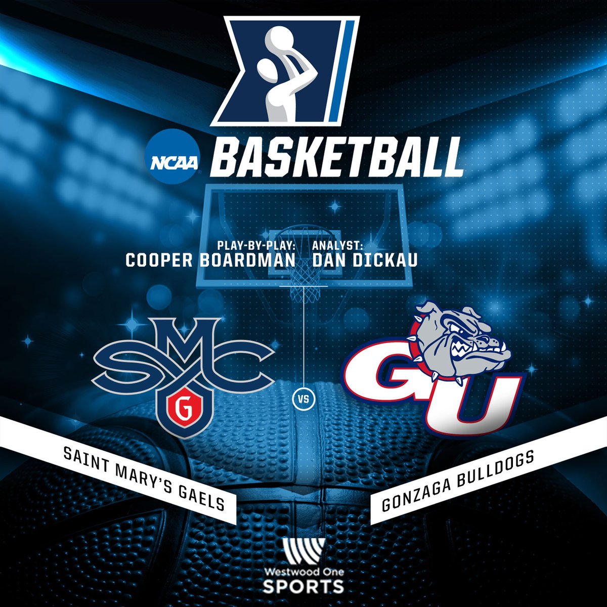 Busy hoops Saturday is just about 48 hours away!!

6:15p ET - #7 Duke and #3 Carolina - Ryan Radtke &amp; <a href="/AustinCroshere/">Austin Croshere</a> have the call from the Dean Dome.

10:15p ET - Saint Mary's and Gonzaga from the Kennel - <a href="/cooperkboardman/">Cooper Boardman</a> &amp; <a href="/dandickau21/">Dan Dickau</a> are on the 🎙️ for that one.