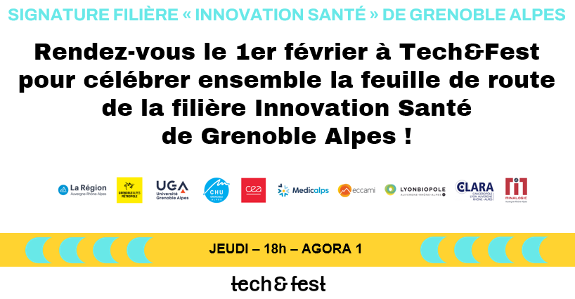 medicalps's tweet photo. #TechnFestLive  
Pas encore arrivé pour la signature de notre accord ce soir ? 

Foncez pour ne pas manquer ce moment historique qui va construire le futur de notre Filière Innovation Santé avec nos partenaires. 

#GrenobleAlpes #Santé #Innovation https://t.co/e1R444lYZR