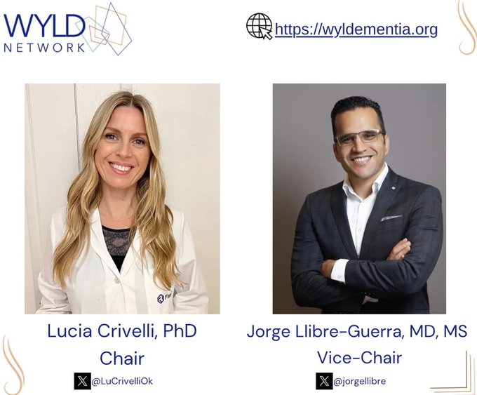 Congratulations to #AtlanticFellows @jorgellibreJorge who along with @LuCrivelliOk will lead @wyldementia into its next chapter—empowering young leaders to create a better world for individuals living with dementia, their families, & their communities. bit.ly/3w6f87A