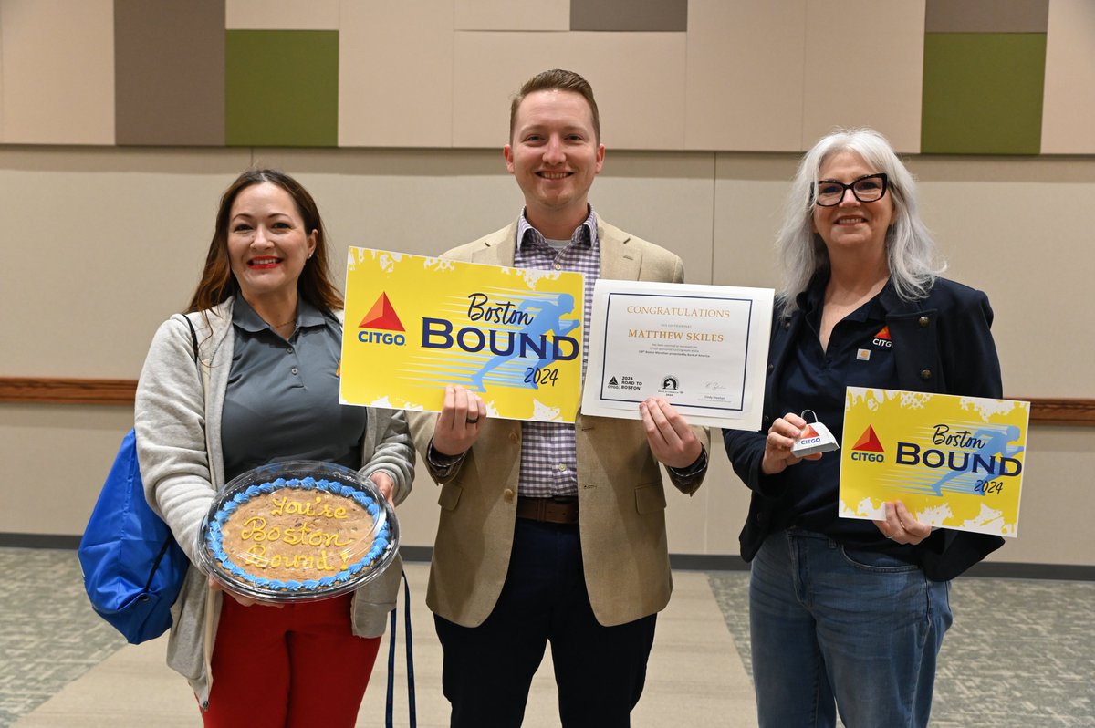 AliefISD's tweet image. Fueling excitement: CITGO&apos;s surprised @OlleMightyOwls Principal, Matt Skiles, to the Boston Marathon on April 15th. Ready for a run of unexpected adventures! #RoadToBoston #CITGO #CITGORunsBoston 🏃‍♂️🎉
For more photos, please visit aliefisd.smugmug.com/Events/Busines…