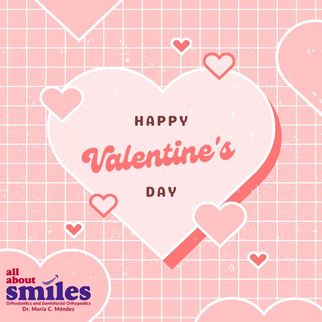 Happy Valentine's Day from all of us at All About Smiles! 💖 We know you will eat a lot of goodies today, but as a reminder, don't forget to brush your teeth. Your smile deserves the sweetest care! #AllAboutSmiles #ValentinesDay