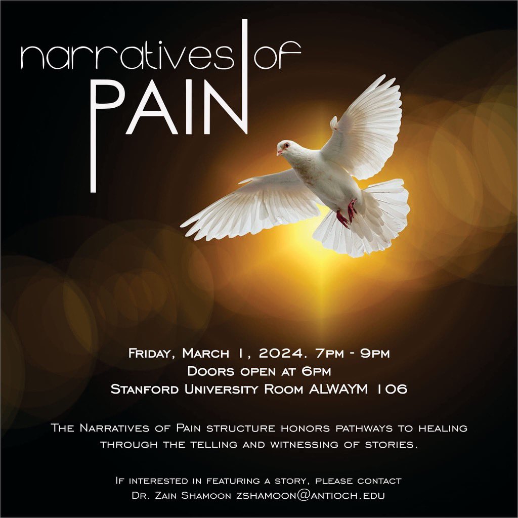 Join us at the Muslim Mental Health Conference where we will honor pathways to healing through the telling and witnessing of stories at the annual Narratives of Pain event! 

Register now!
lnkd.in/gThdCqZJ

#MuslimMentalHealth #NarrativesofPain