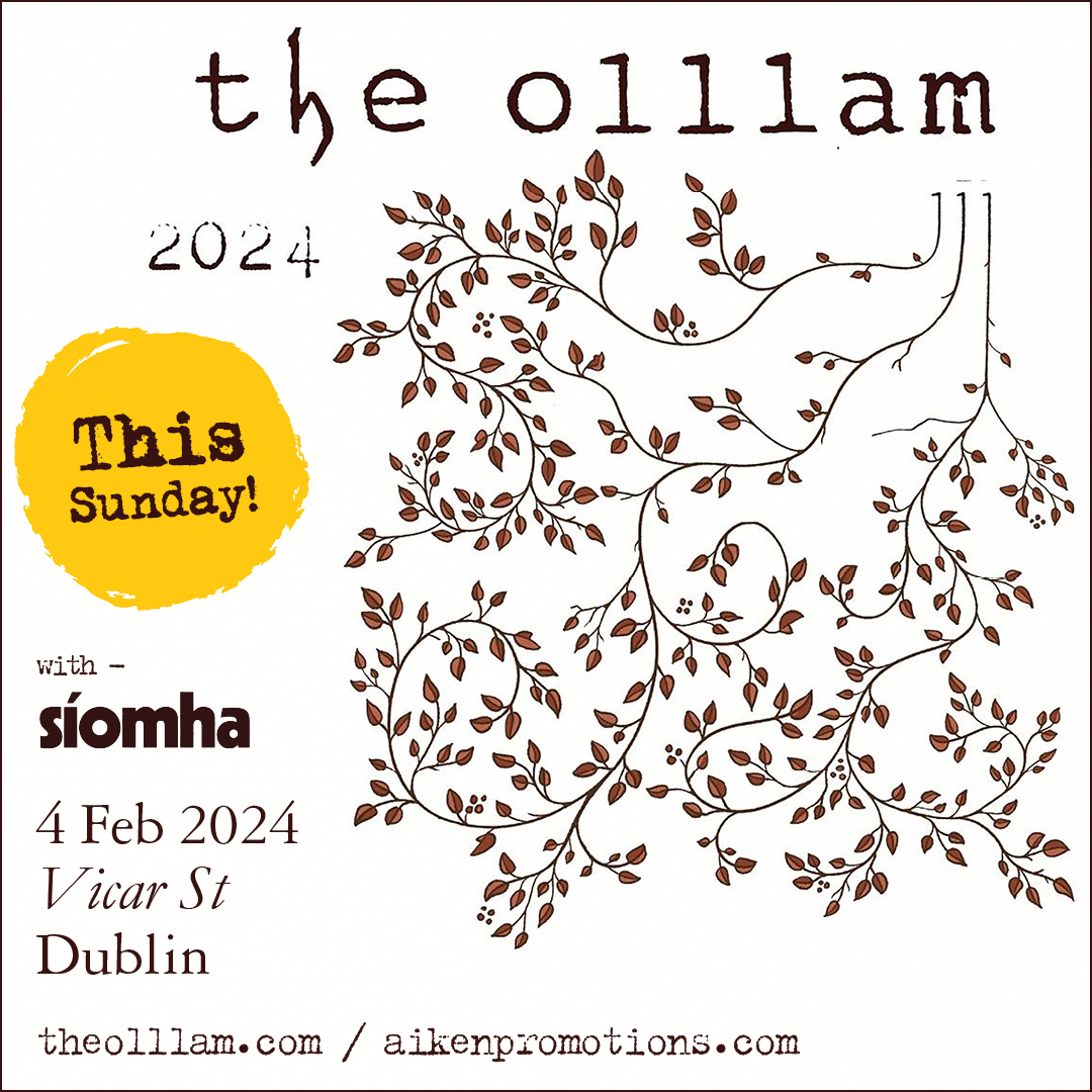 🎶 𝗧𝗛𝗜𝗦 𝗦𝗨𝗡𝗗𝗔𝗬 🎶 ☘️ Dublin, get ready to embark on a musical journey like no other with @theolllam live in @Vicar_Street, This Sunday 4 Feb with very special guest Síomha 🎻⭐️ 🎟️ Grab tickets now - bit.ly/3ufktca