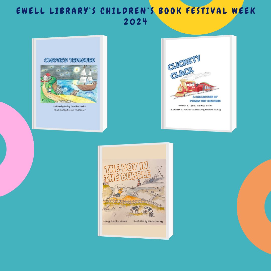 🌟 Meet the Author: Lesley Crowther-Smith! 📚 Join us Feb 16th, 11 AM, for a Treasure-themed storytime. Fun for ages 5-10! 🗺️ 🎟️ £4/child. Purchase at bit.ly/EwellBookFest24 or at Ewell Library Desk. #LesleyCrowtherSmith #ChildrensAuthor #EwellBookFest #SurreyLibraries