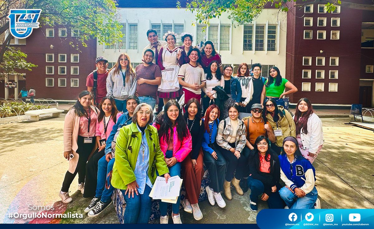 ¡En la BENM, disfrutamos en grande "Ese amor de Romeo y Julieta", puesta en escena de <a href="/vbujeiro/">Veronica Bujeiro</a>, bajo la dirección de <a href="/quylanlachino/">Quy Lan Lachino</a>. Una producción de <a href="/teatrounam/">Teatro UNAM</a> para el #CarroDeComedias. ¡Gracias por traernos la magia de su actuación!

En la BENM somos #OrgulloNormalista.