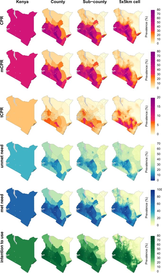 #Mapping heterogeneity in family planning indicators in Burkina Faso, Kenya, and Nigeria, 2000–2020, by @ldwyerlindgren et al. @IHME_UW in @BMCMedicine 'Despite substantial increases in contraceptive use, too many women still have an unmet need for modern methods of…