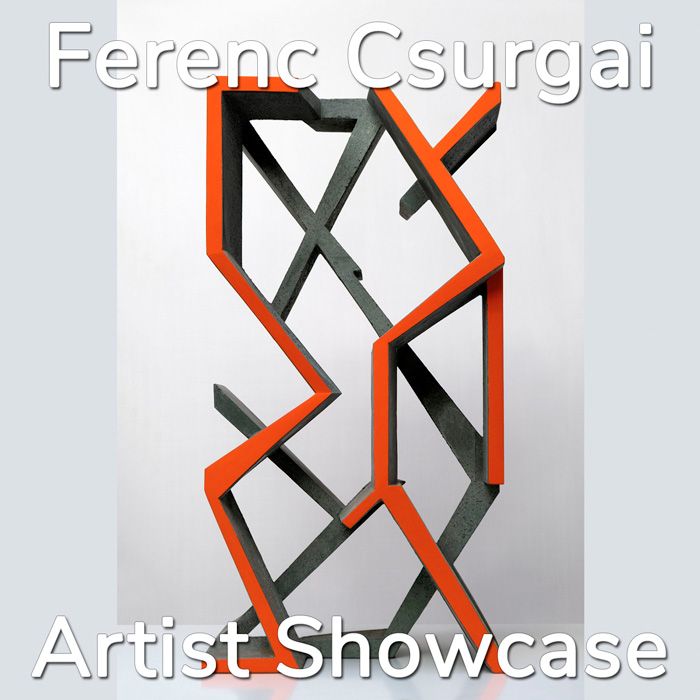 Explore the captivating artworks of Ferenc Csurgai showcased at Light Space & Time Online Art Gallery. buff.ly/3HHT9GN 

#lightspacetime #soloartseries #onlineartgallery #abstract #abstractart  #sculpture #3dart #3dimensionalart
