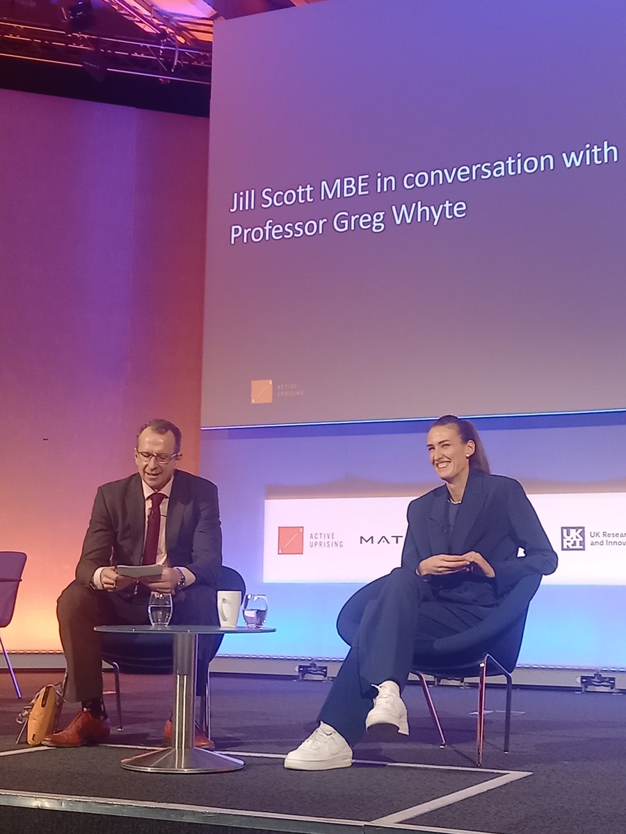 The amazing @JillScottJS8 and @gpwhyte closing a great day with @_ukactive, where I've been talking to anyone who'll listen about the importance of #SportInPrison