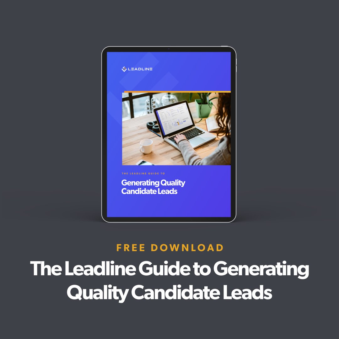 Tired of chasing talent? Attract the right candidates with Leadline's FREE ebook.

Click here to download & see how your company can become unstoppable:  hubs.ly/Q02jvsgg0

#ebookfree #techrecruiting #recruitmentstrategy #inboundleads #talentacquisitionspecialist #jobboards