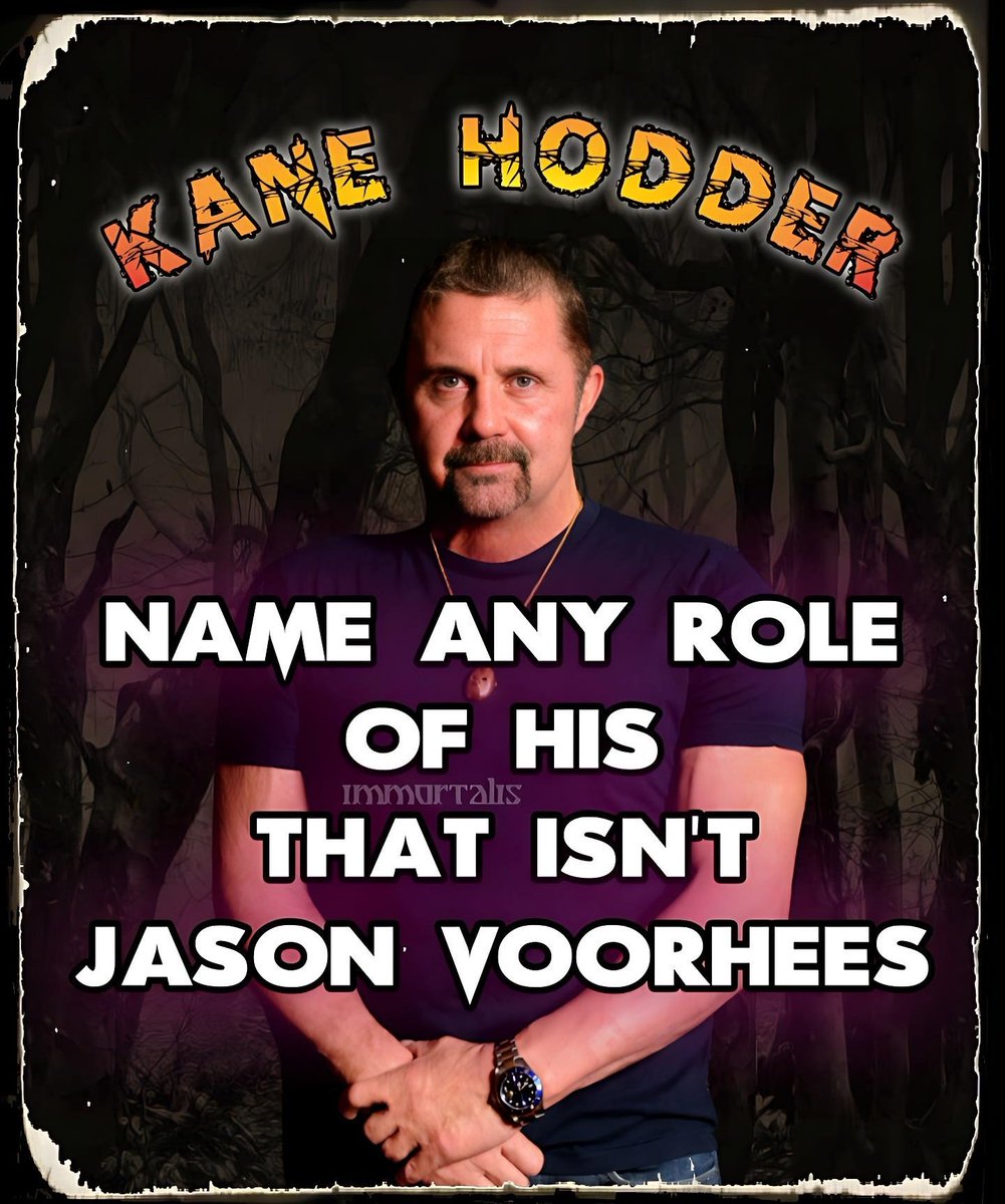 Can you?

Guy is a legend! 

#Horrorfam #KaneHodder