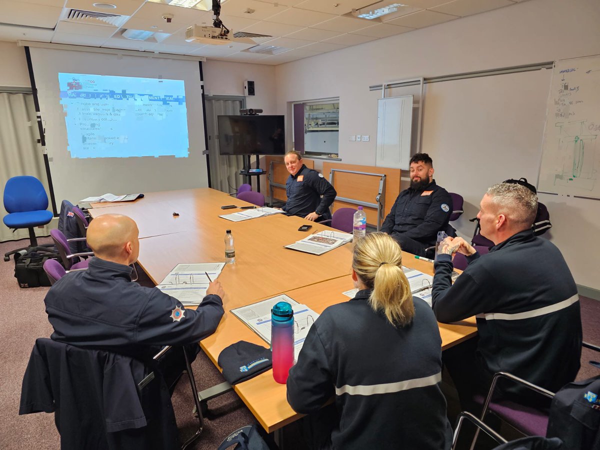 Capturing moments from #UKISAR training! Darren Kyle, the Training Instructor &amp; Development Officer, leading impactful #USAR sessions at Lancashire Fire &amp; Rescue Training Centre.#USAR #UKISAR #Training