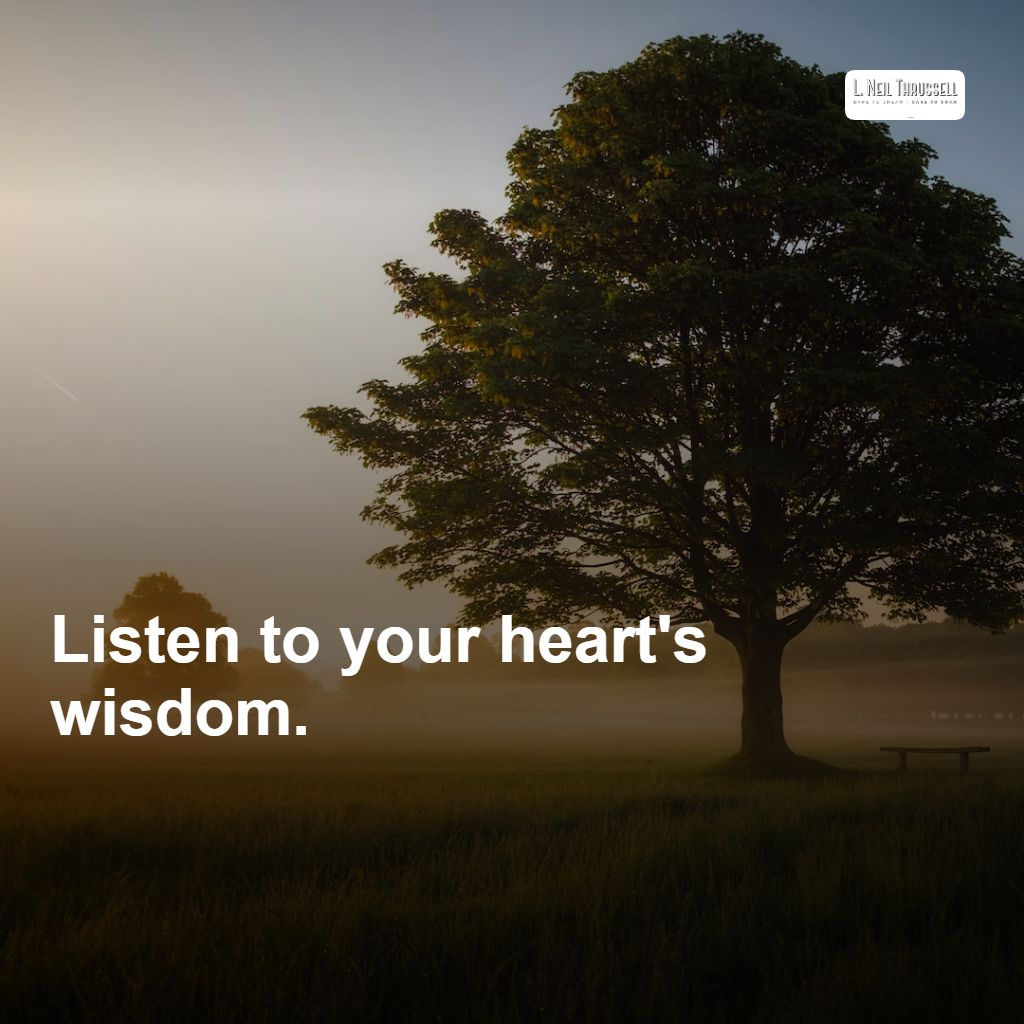 The heart is wiser than the mind, trust in its guidance and let it lead you to your purpose. #HeartBasedCoaching #ShinDao #wisdom