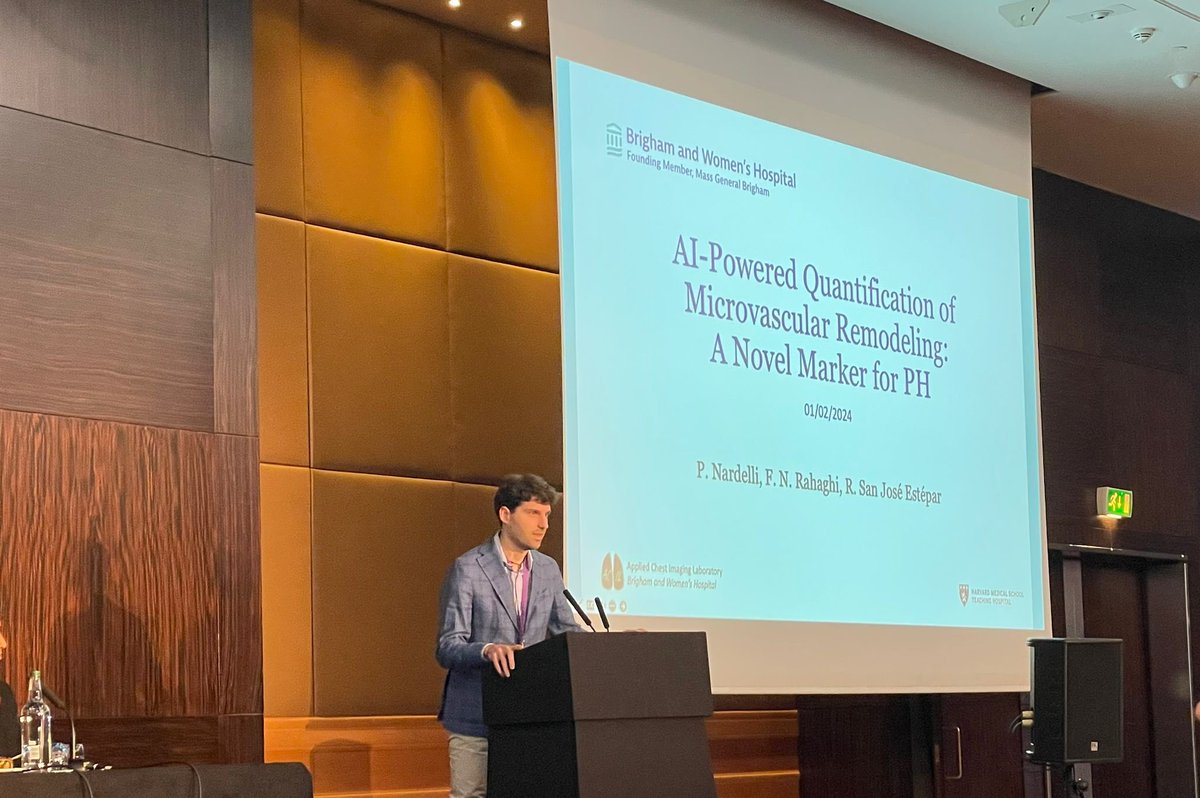 Go Pietro Nardelli ! Amazing talk about a new PH maker based on artificial intelligence. Congratulations 🎉 #PVRI2024