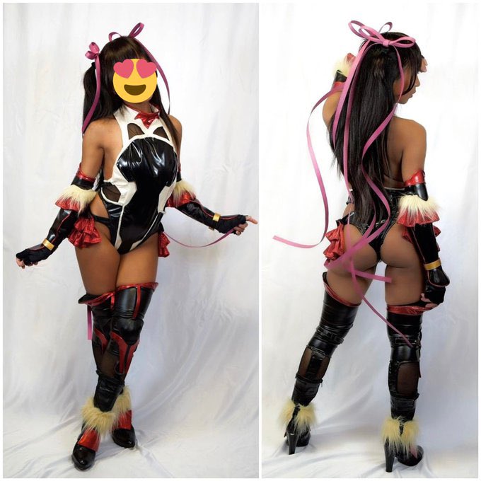 sitatarusizuku's tweet photo. 身長137cm
褐色コスプレイヤー　

お手製対魔スーツです！

 #原作の隣に自分のコスを貼る https://t.co/EzlyTXojEc