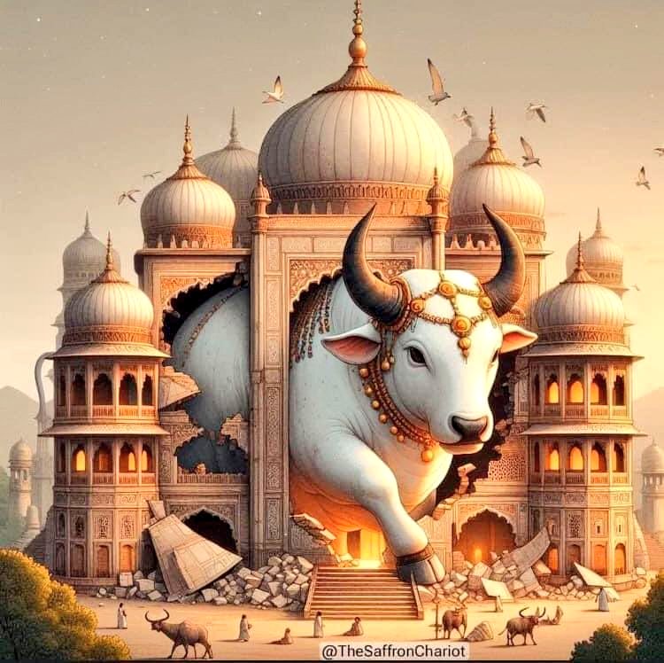 खोदी मस्जिद - निकला नंदी ✊

बस यही अखंड सत्य है.. एकदिन सब स्वीकारेंगे ||
                  Agree = Repost