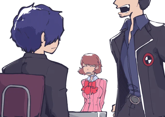 Moments before disaster #Persona3Reload 