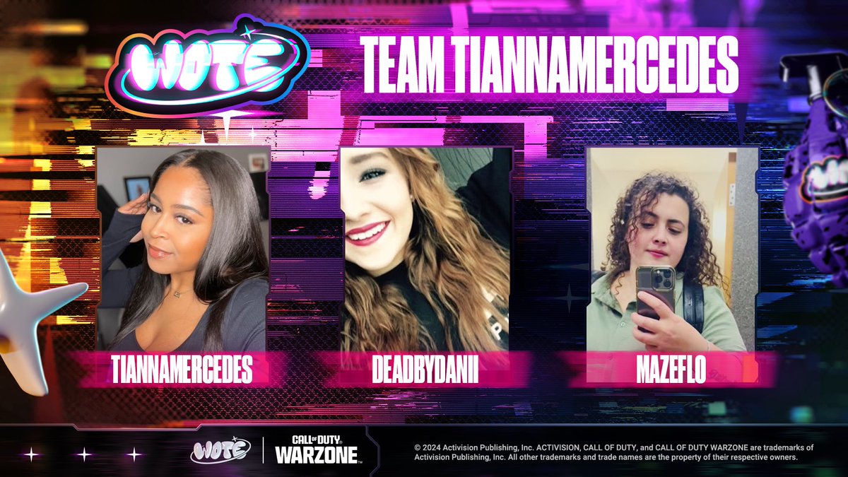 tianna-mercedes (@tiannamercedes) on Twitter photo So excited for this ! Thank you <a href="/erenaGG/">erena</a> for the captain spot!
🔥<a href="/tiannamercedes/">tianna-mercedes</a> x <a href="/deadbydanii/">Danii ♡</a> x <a href="/MazeFlo/">Floriana Placido</a>🔥
Going to be live today at 8pm GMT ! So excited for this ! Thank you <a href="/erenaGG/">erena</a> for the captain spot!
🔥<a href="/tiannamercedes/">tianna-mercedes</a> x <a href="/deadbydanii/">Danii ♡</a> x <a href="/MazeFlo/">Floriana Placido</a>🔥
Going to be live today at 8pm GMT !