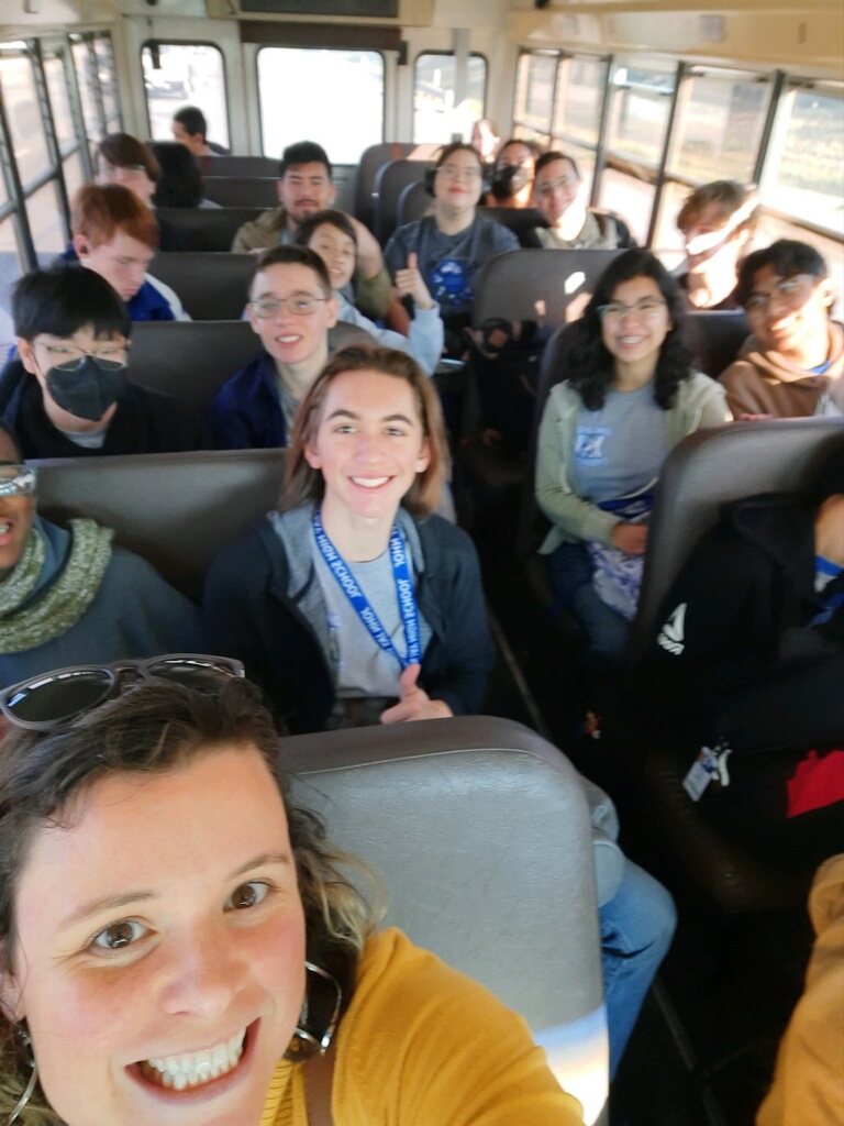 Mrs. Chapa is headed to Lackland AFB with the cyberpatriot students to learn more about cyber security.