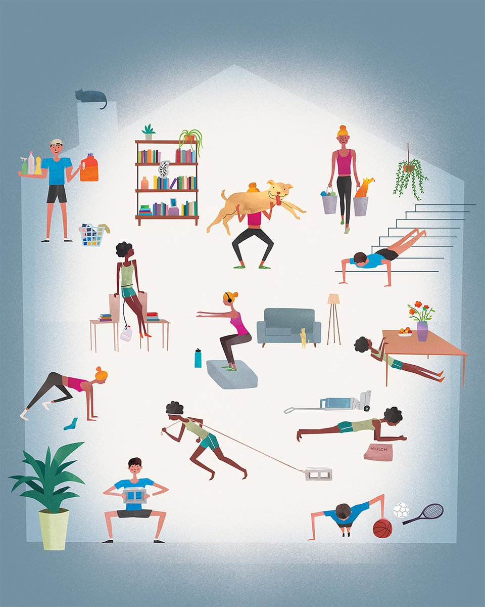 Nick Lu
From the Archives - Home Workout Hacks
#nicklu #illustrations #Follow #conceptillustrationillustration
#artistoninsta #graphicdesign #publicationillust
#alumnimagazine #illustrator #advertisingartist #joaniebernsteinartrep