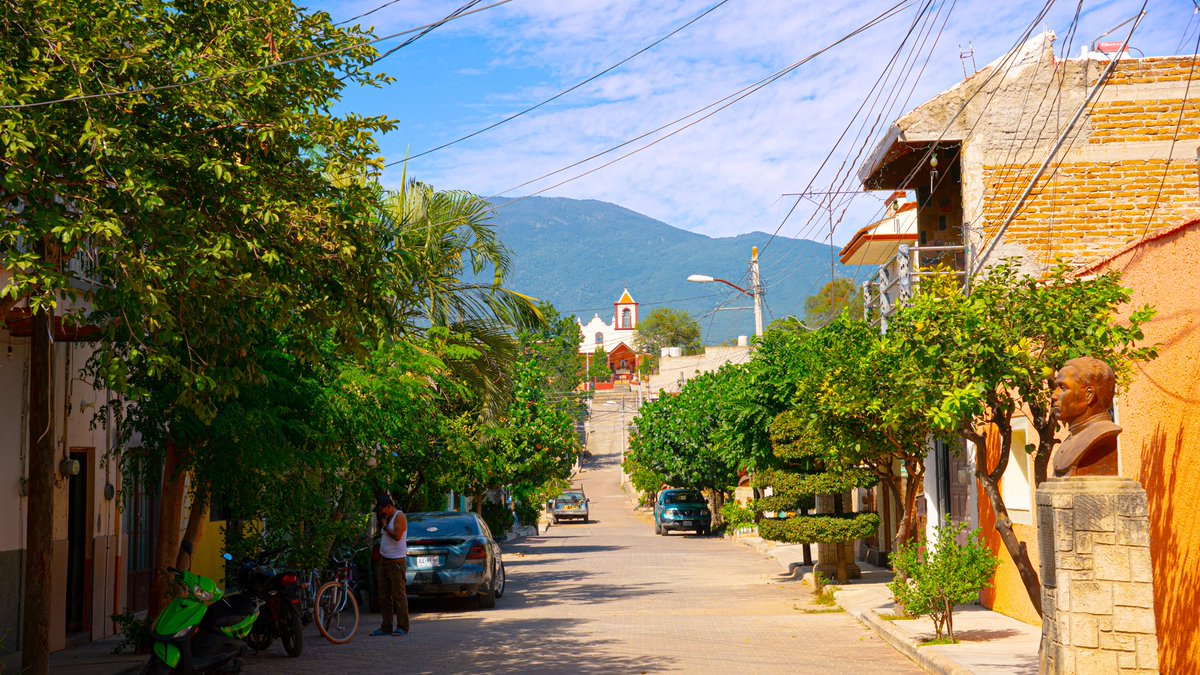 Senor_Zhang's tweet image. Widok na drogę wiodącą do starego kościoła w Teuchitlán. To niewielka i urokliwa miejscowość w stanie Jalisco w Meksyku. Znajdują się tam też ruiny prekolumbijskiej osady z charakterystycznymi okrągłymi piramidami. Zrobione 7.11.2023
#jalisco #meksyk #offbeatenpath #pozaszlakiem