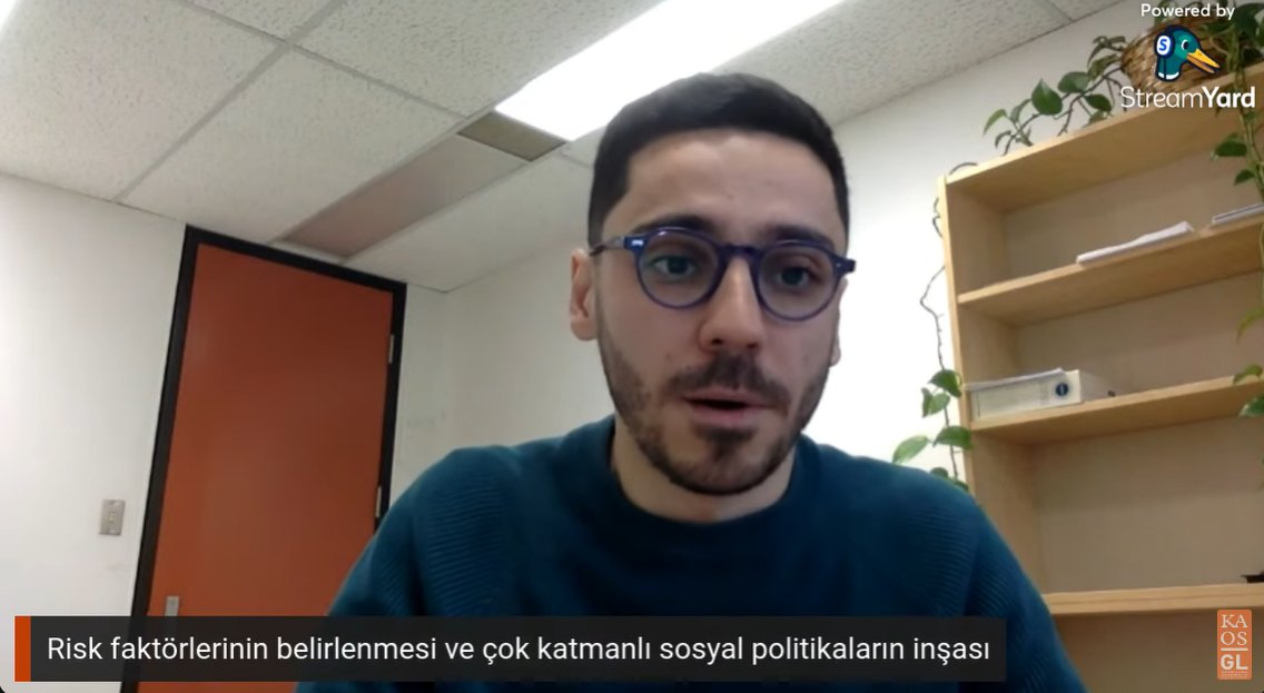 “Araştırmamız iç içe geçen baskı biçimlerini ortaya serdi. Risk faktörlerinin daha iyi anlaşıldığı ve belirlendiği noktada, çok katmanlı poltikaların inşası da mümkün hale gelecek. Gençlerin değersiz, güçsüz, yalnız hissettiğini görüyoruz. Örneğin 20’li yaşların sonlarına doğru