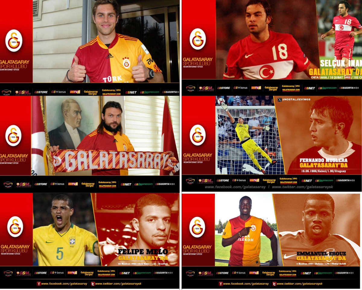 🌟 Nostalji | Yıl 2011 Galatasaray’ın peş peşe ettiği transferler.