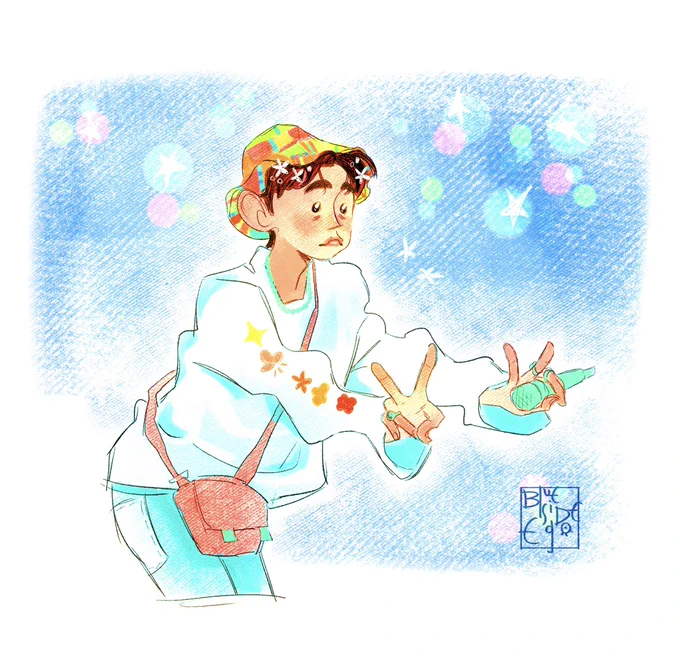 happy hobiuary !  ! #jhope #btsfanart 
