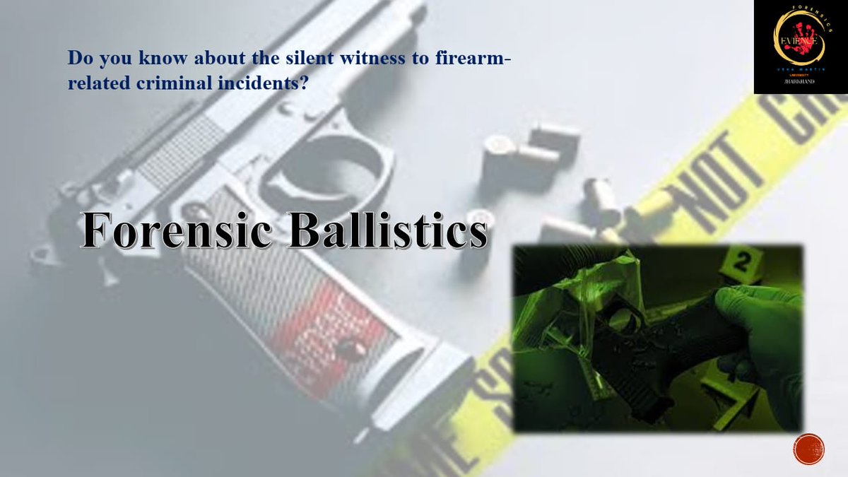 forensicUMU's tweet image. Analyzing the science of projectiles and unraveling the secrets of bullets. 

 Welcome to the gripping world of Forensic Ballistics, where every shot tells a story.

#Forensics #Forensicballistics
#Crimesceneinvestigation #Bullets

Part 1